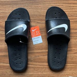 Brand new Nike shower slides